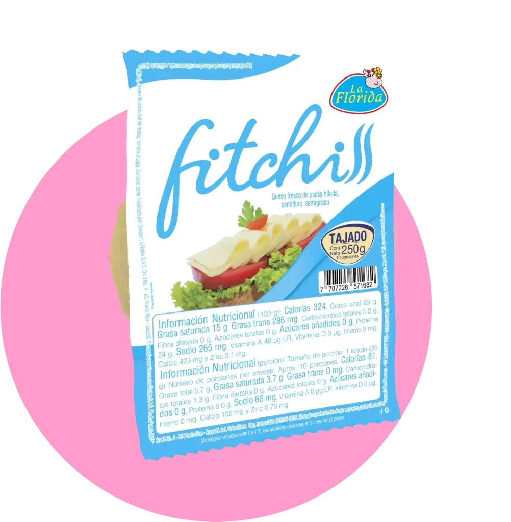 Quesos La Florida - Fitchiss Bloque 250gr