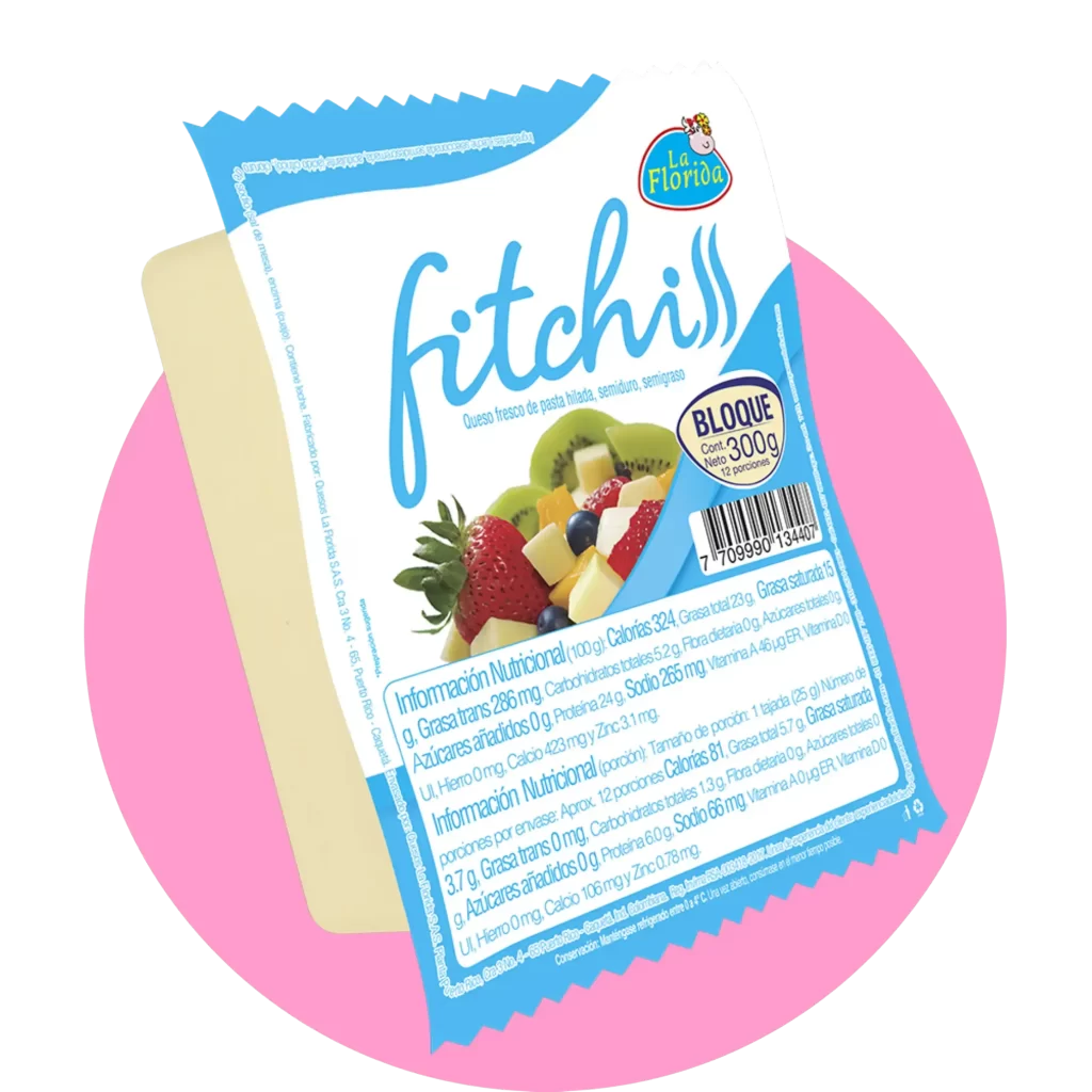 Quesos La Florida - Fitchiss Bloque 300gr