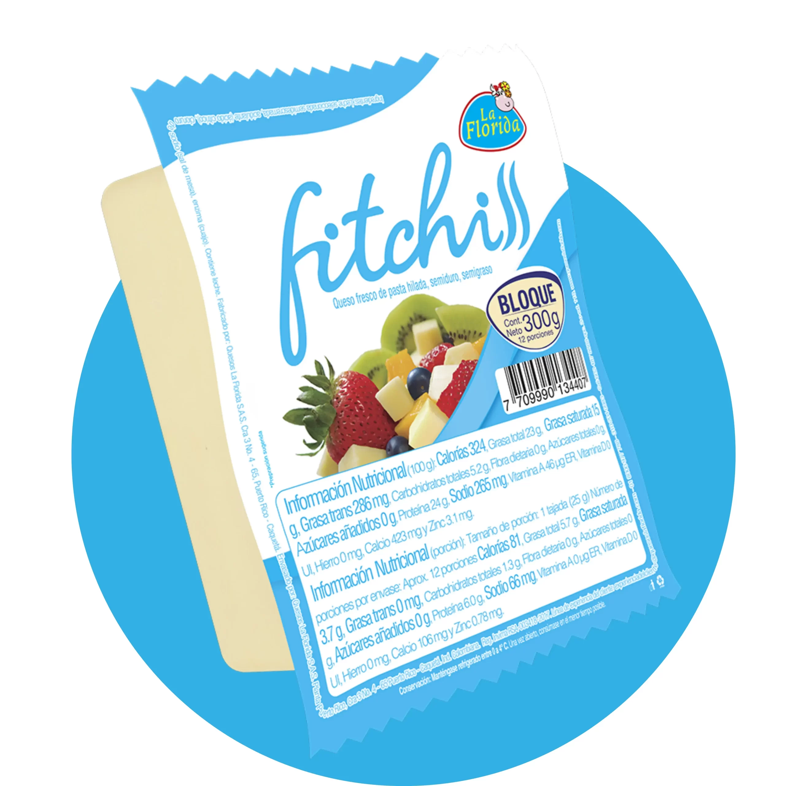 Quesos La Florida - Fitchiss - Semidescremado